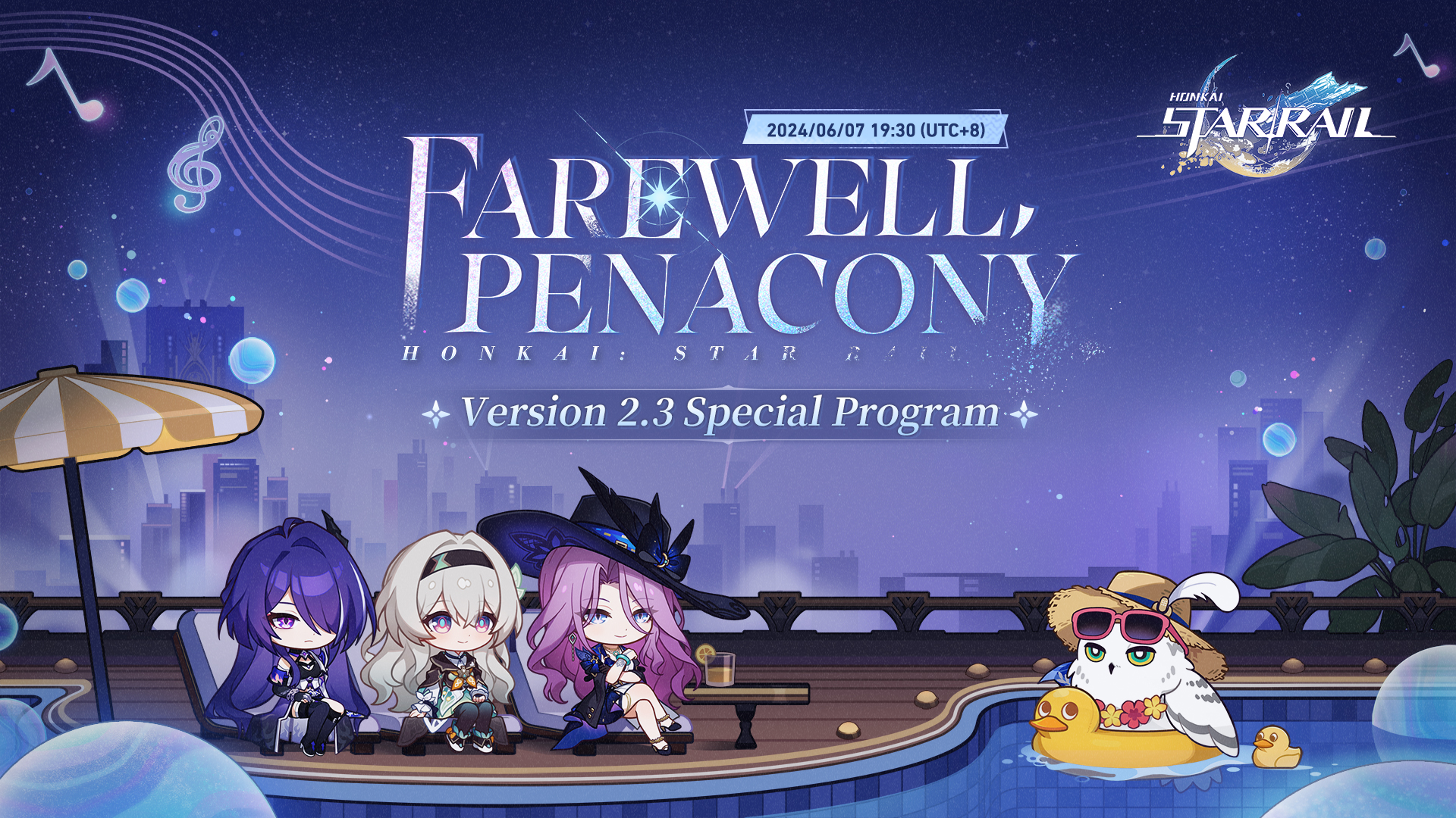 Version 2.3 Farewell, Penacony
