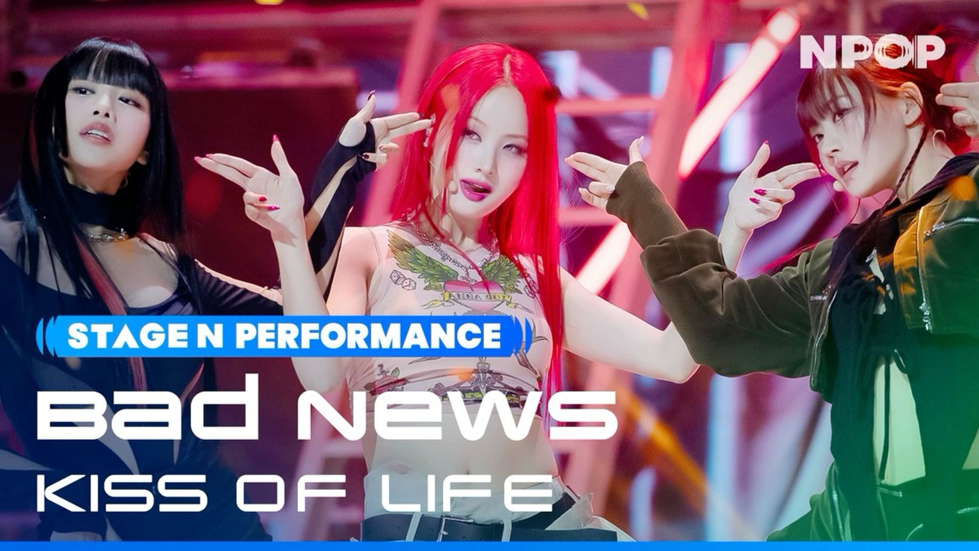 NPOP official update with KISS OF LIFE