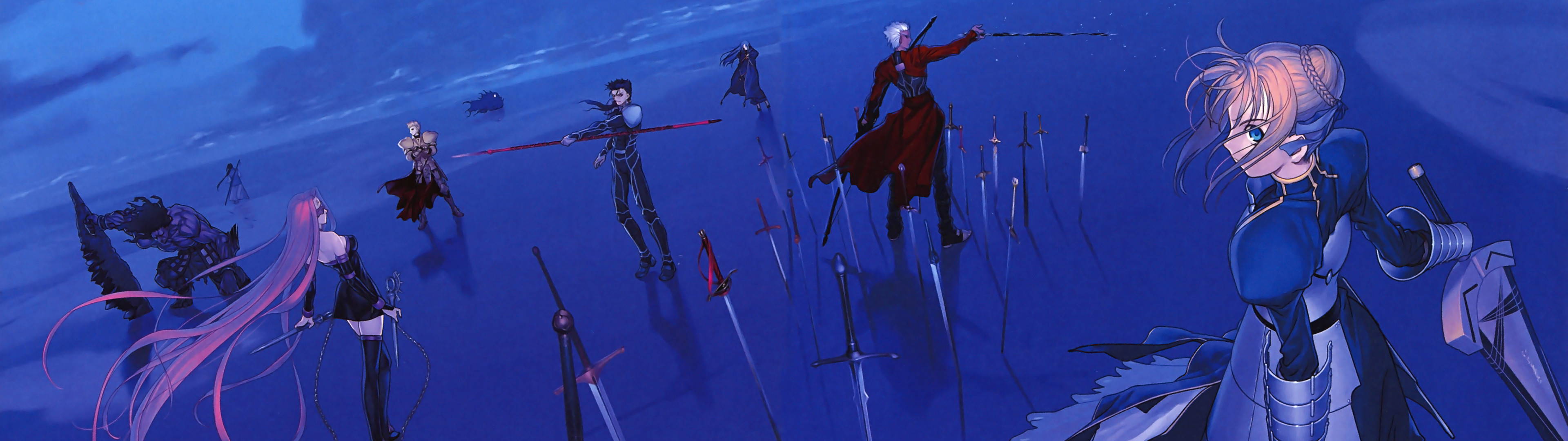 Anime Dual Monitor Wallpaper