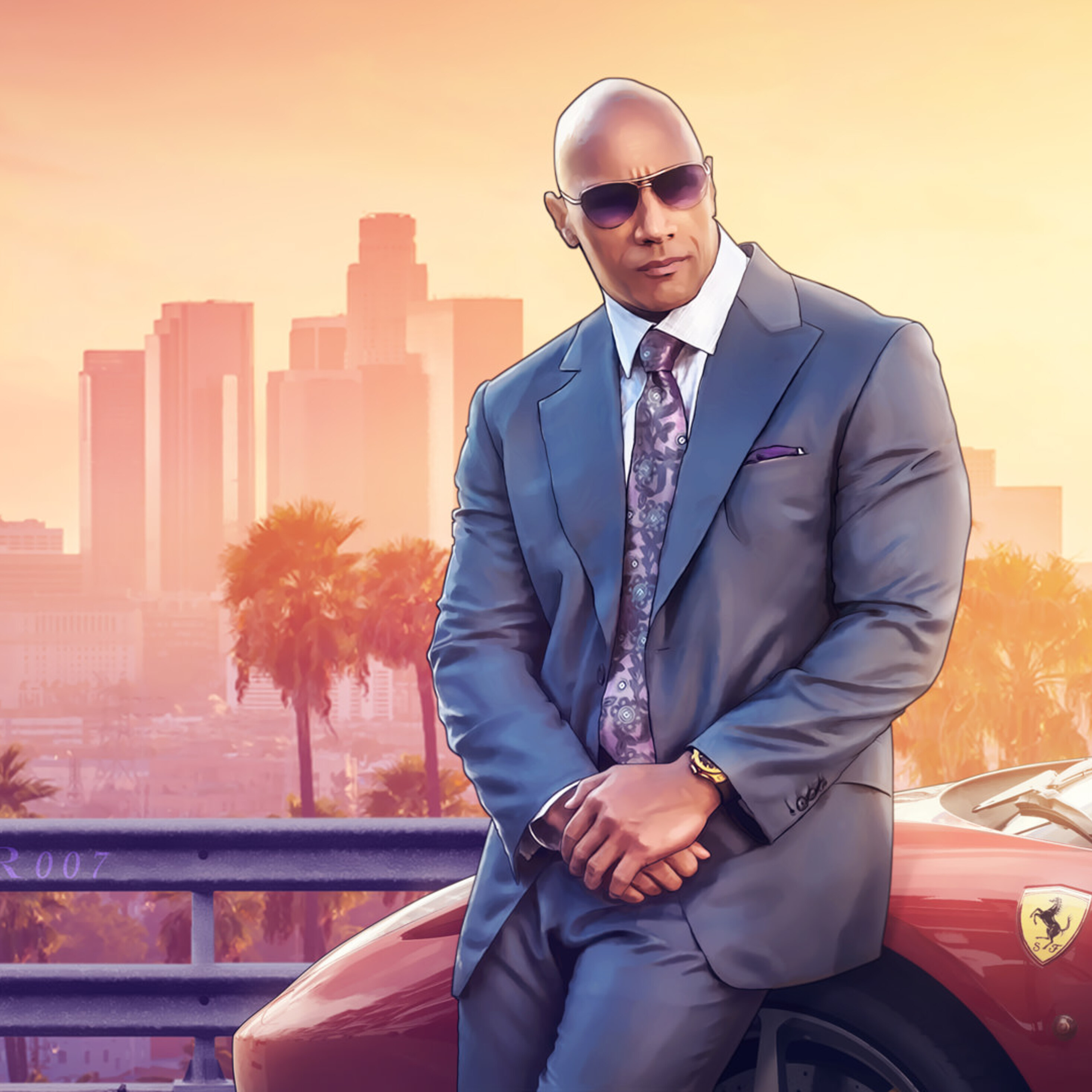 GTAV Character iPad Pro Retina Display