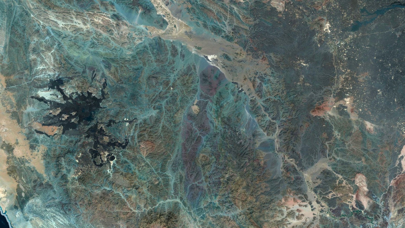 Buy Saudi Arabia Satellite Map