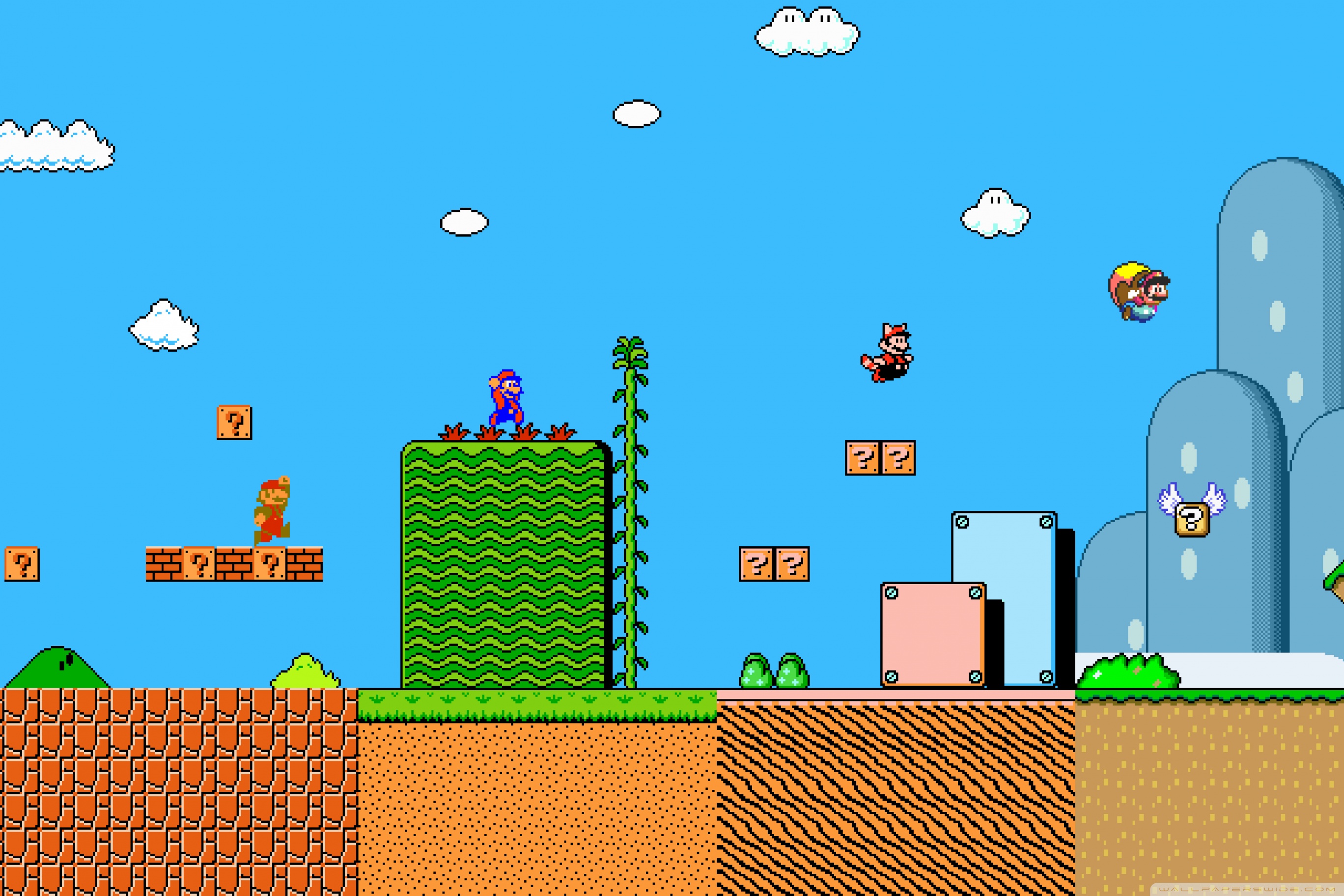 Super Mario History Ultra HD Wallpaper