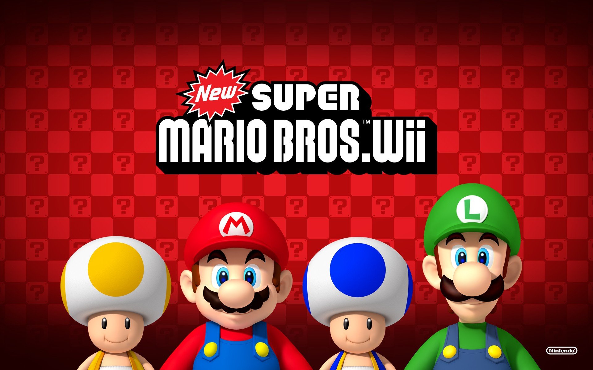 HD Wallpaper: New Super Mario Bros. Wii