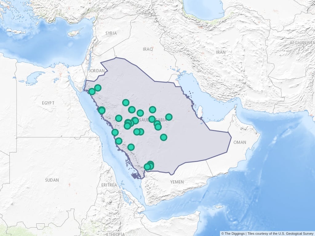 Mining In Saudi Arabia. The Diggings™