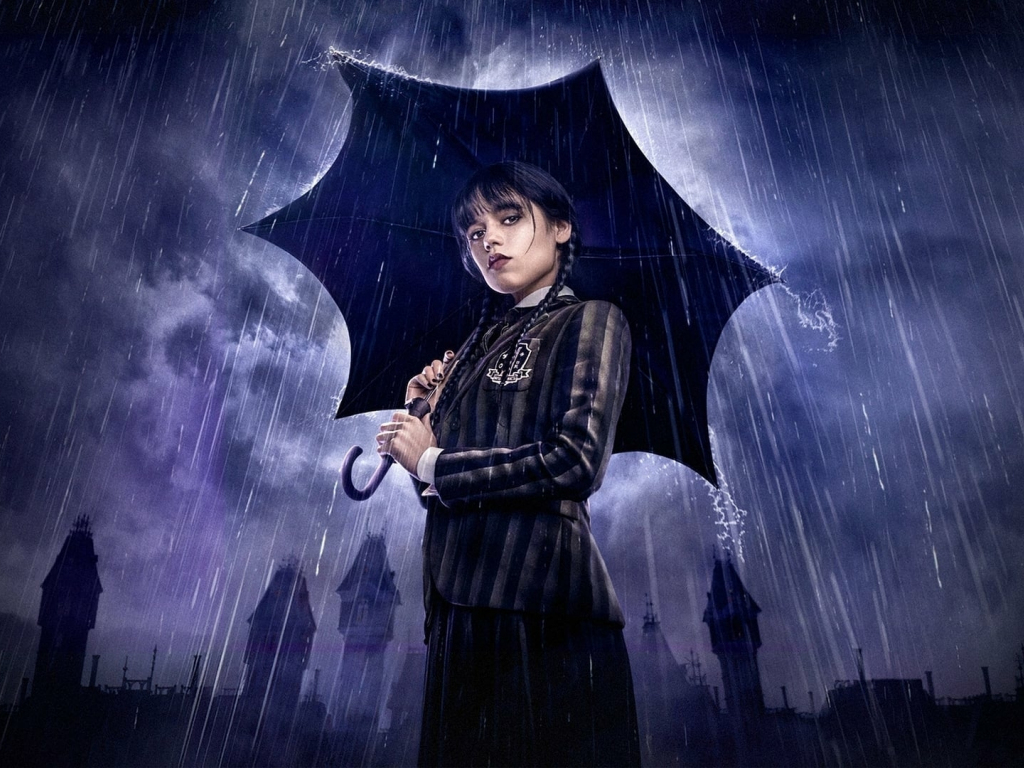 Wallpaper netflix's wednesday, fantasy