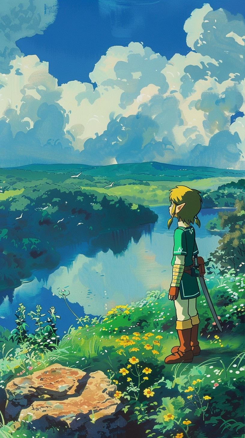 Legend of Zelda Retro Cartoon