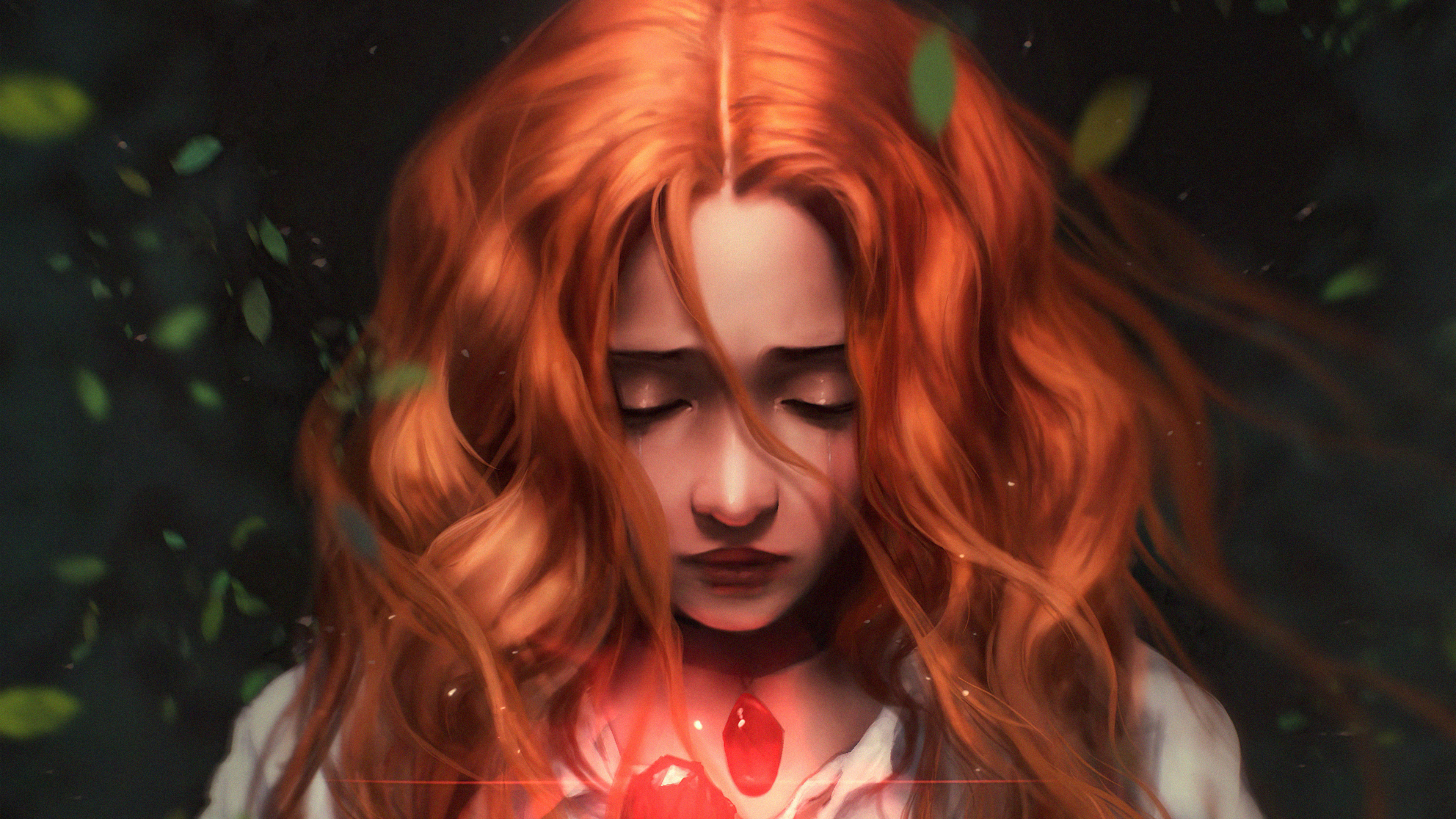 Forest Witch 4k Wallpaper, HD Artist