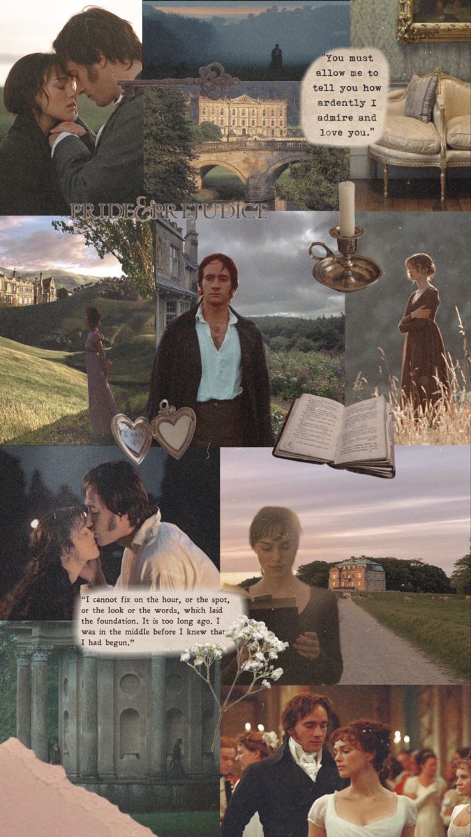 pride and prejudice aesthetic wallpaper