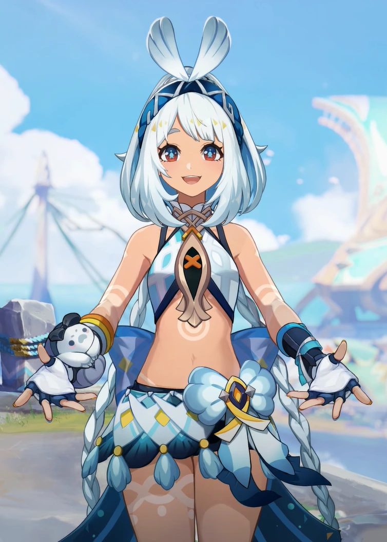 Guys Mualani is so pretty. I wish