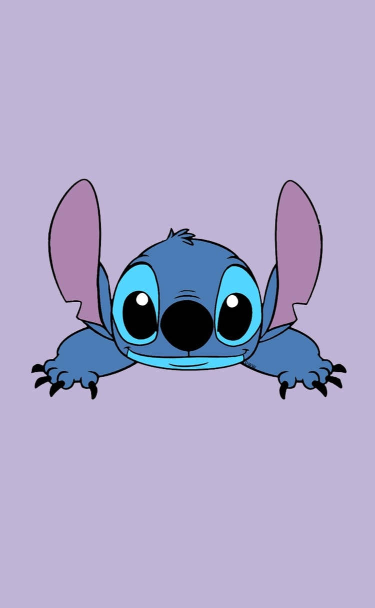 Cute Stitch Head Wallpaper