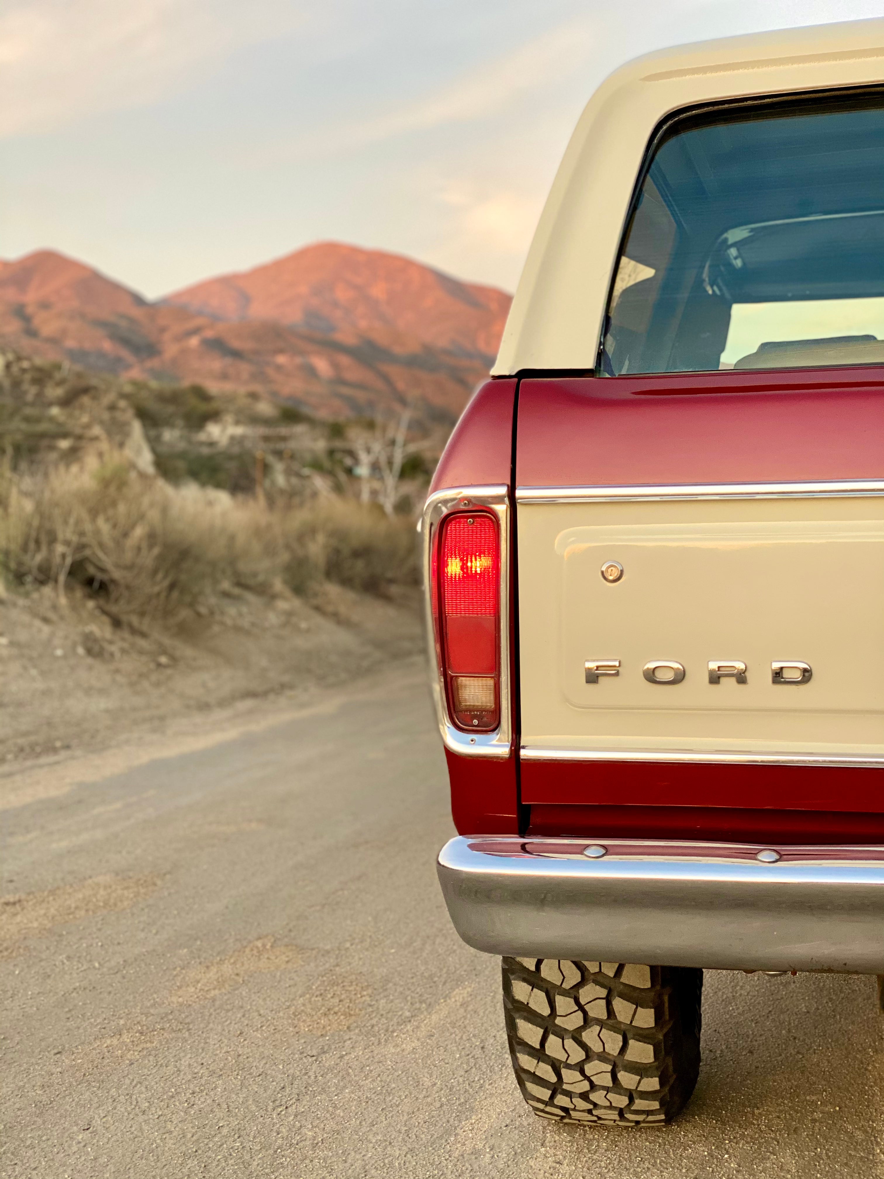 Ford Bronco FINE ART PRINT