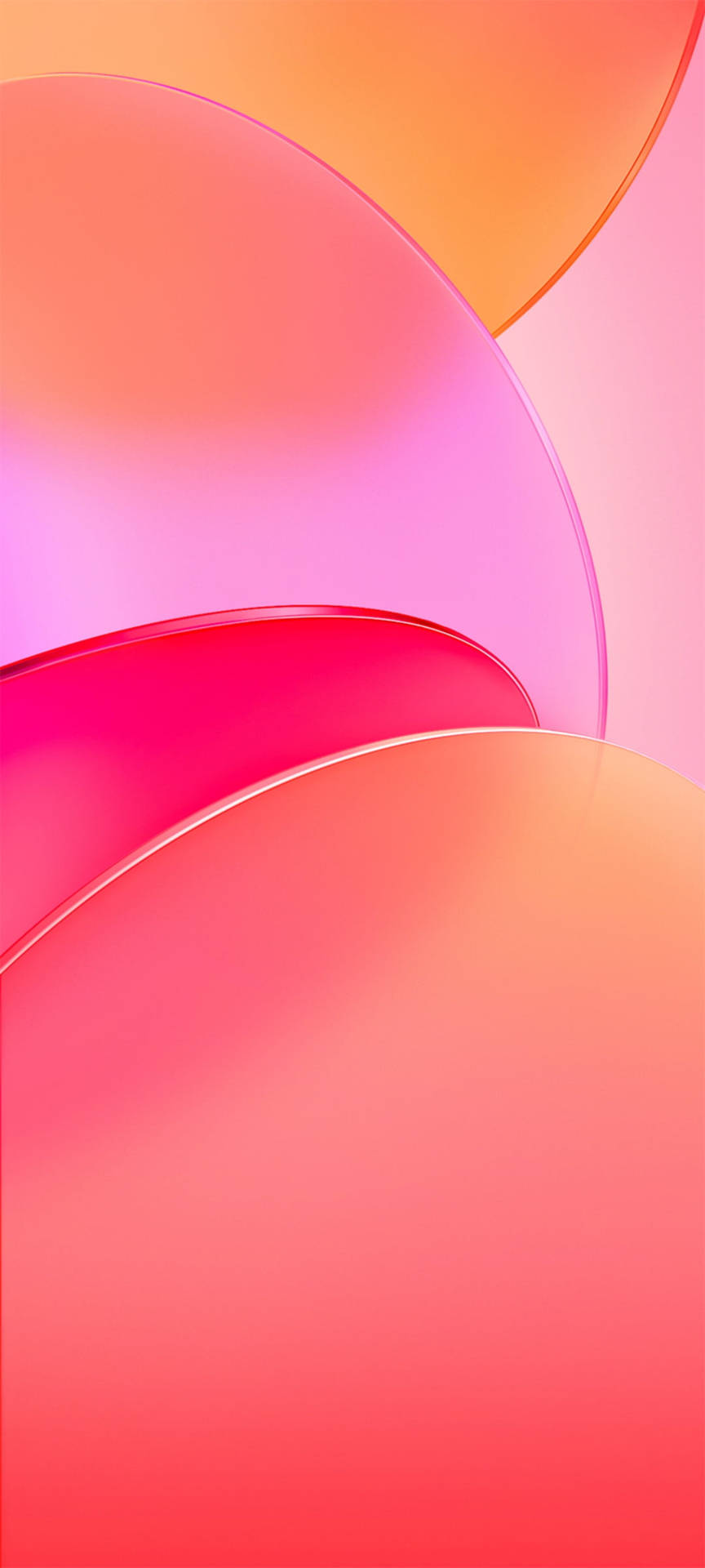 Download Vivo Y20 in Vibrant Pink Aesthetic Wallpaper