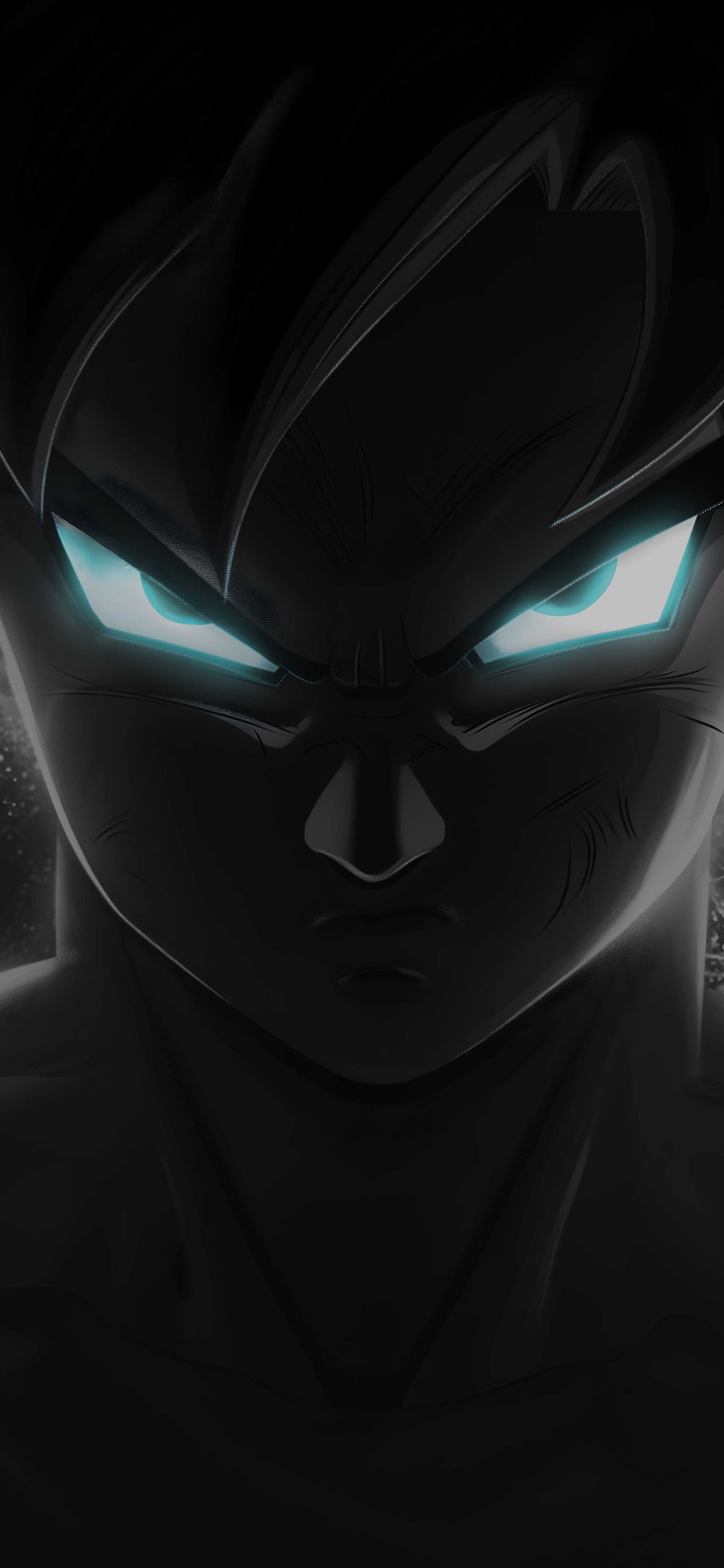 DBZ Goku Glowing Eyes Wallpaper