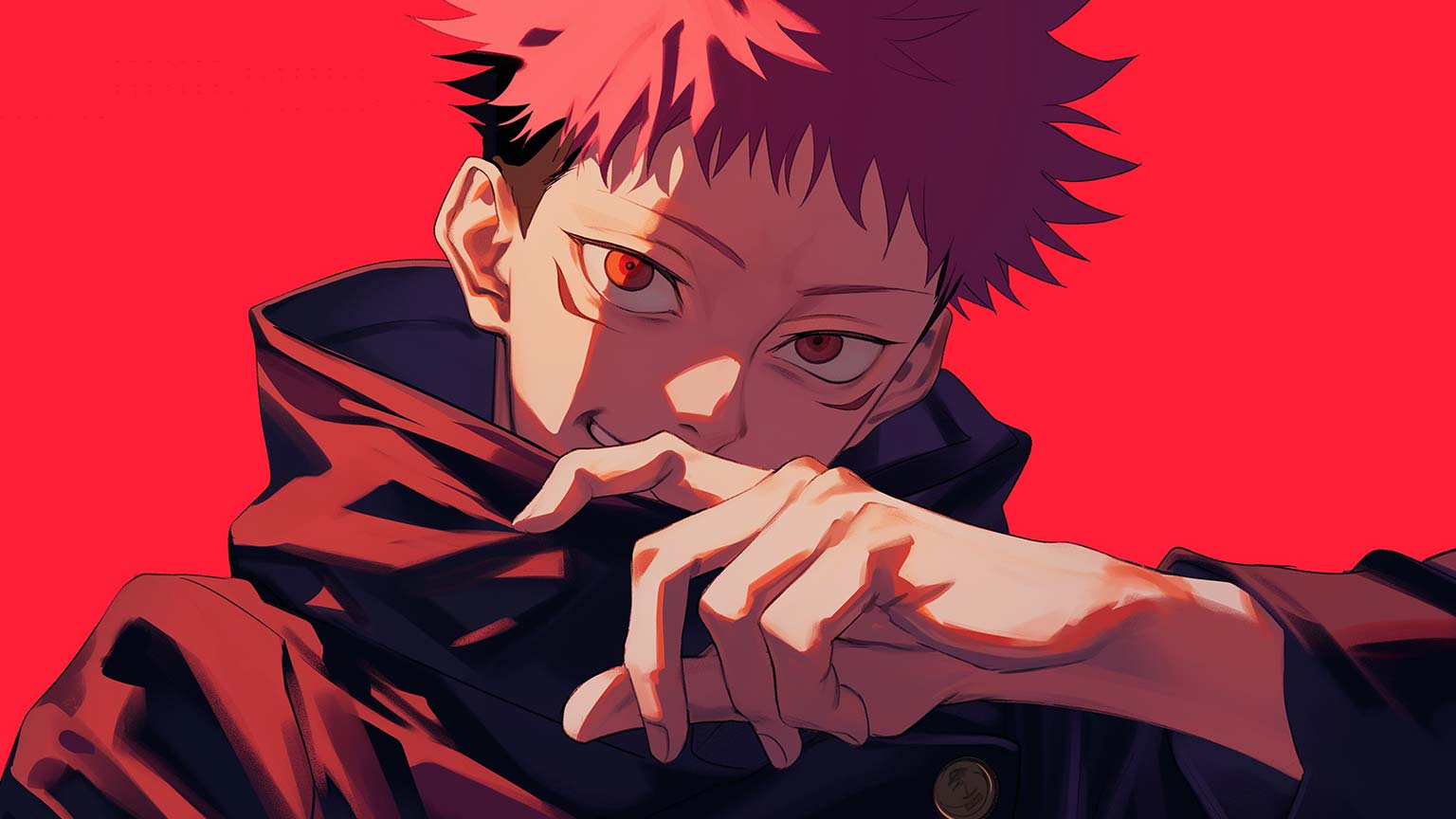 Jujutsu Kaisen Yuji Itadori Red