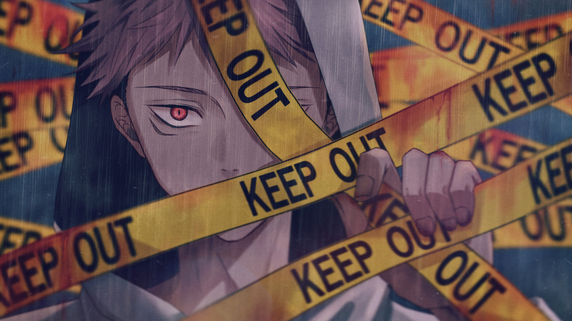 Yuji Itadori. Desktop wallpaper. 1920x1080