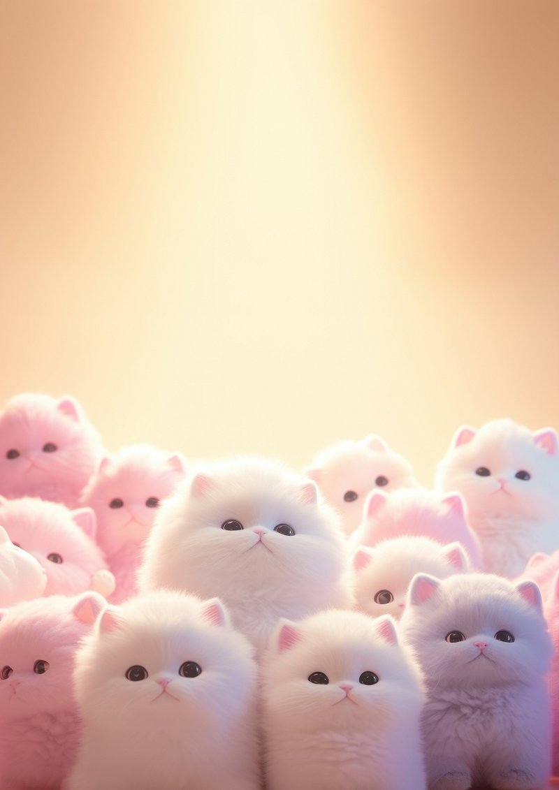 Cute Cat Wallpaper Image. Free Photo