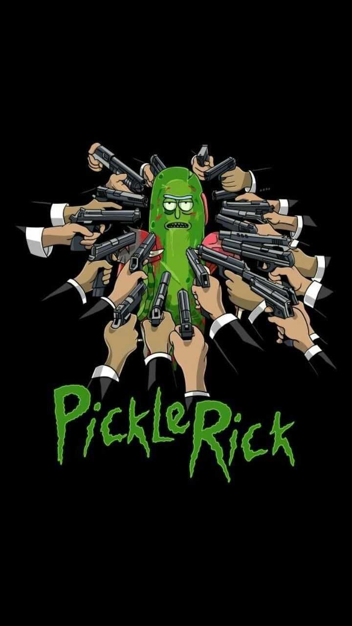 Pickle Rick Wallpaper