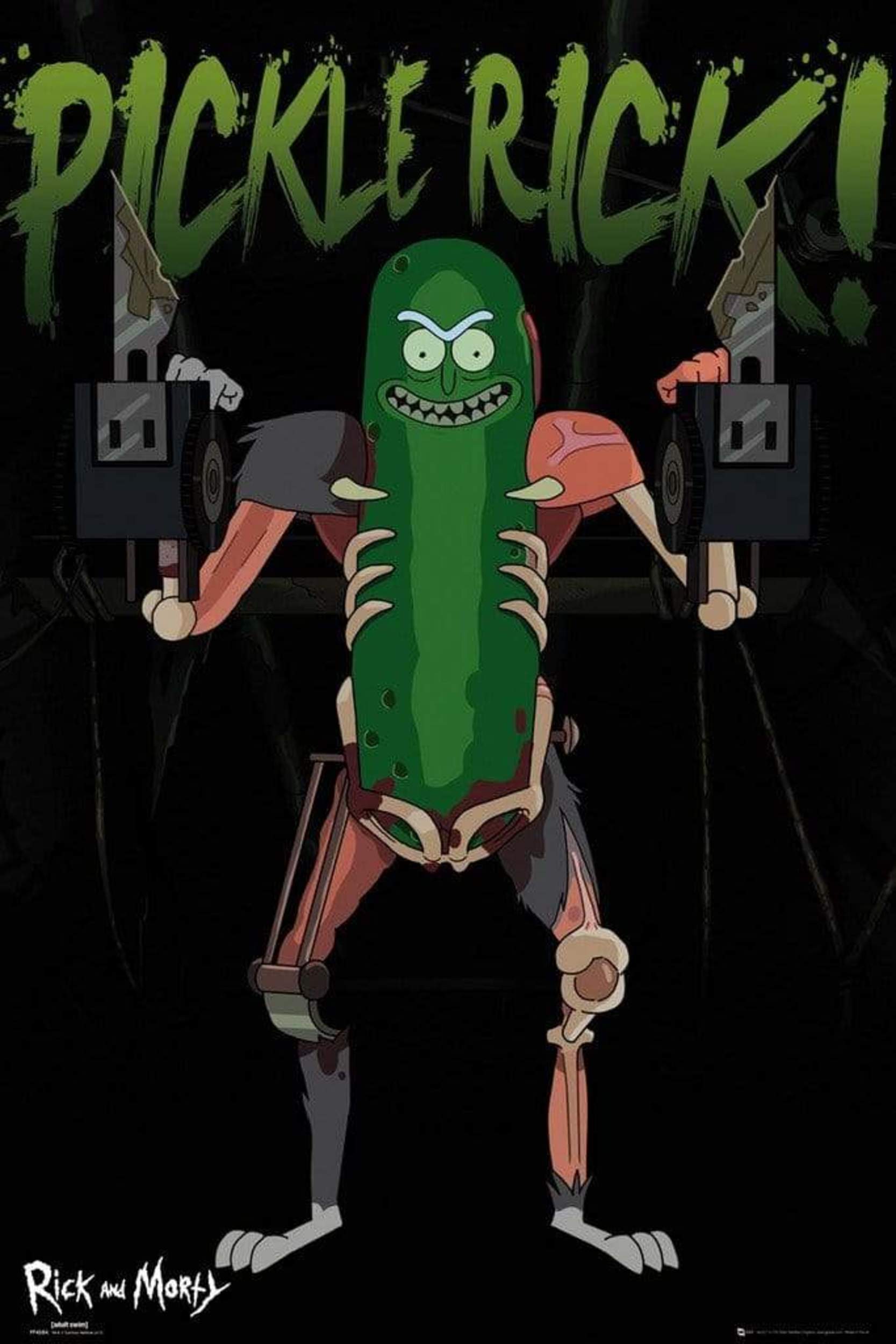 Poster Rick and Morty Pickle Rick 61x91