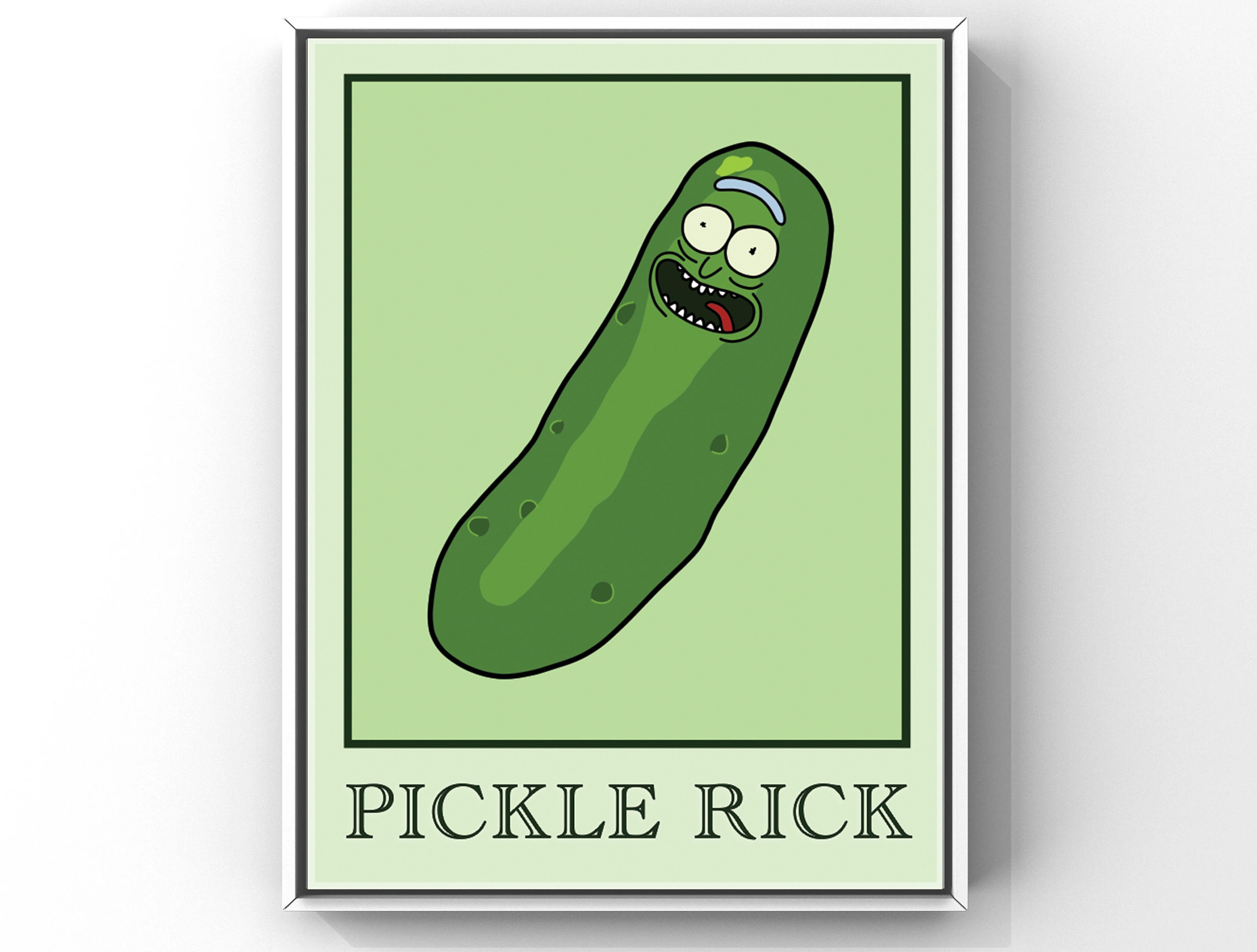The Office Rick and Morty Art Rick