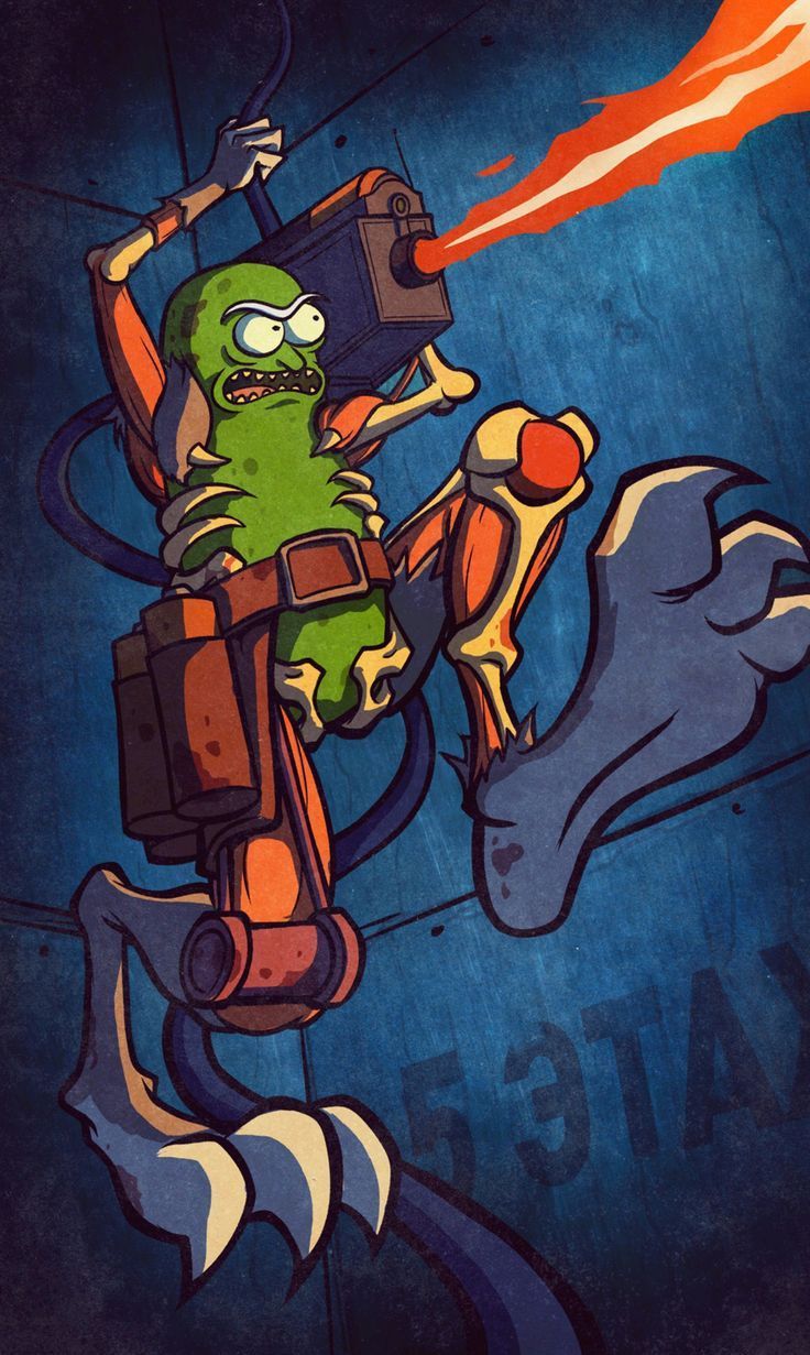 Pickle Rick. Rick and morty tattoo