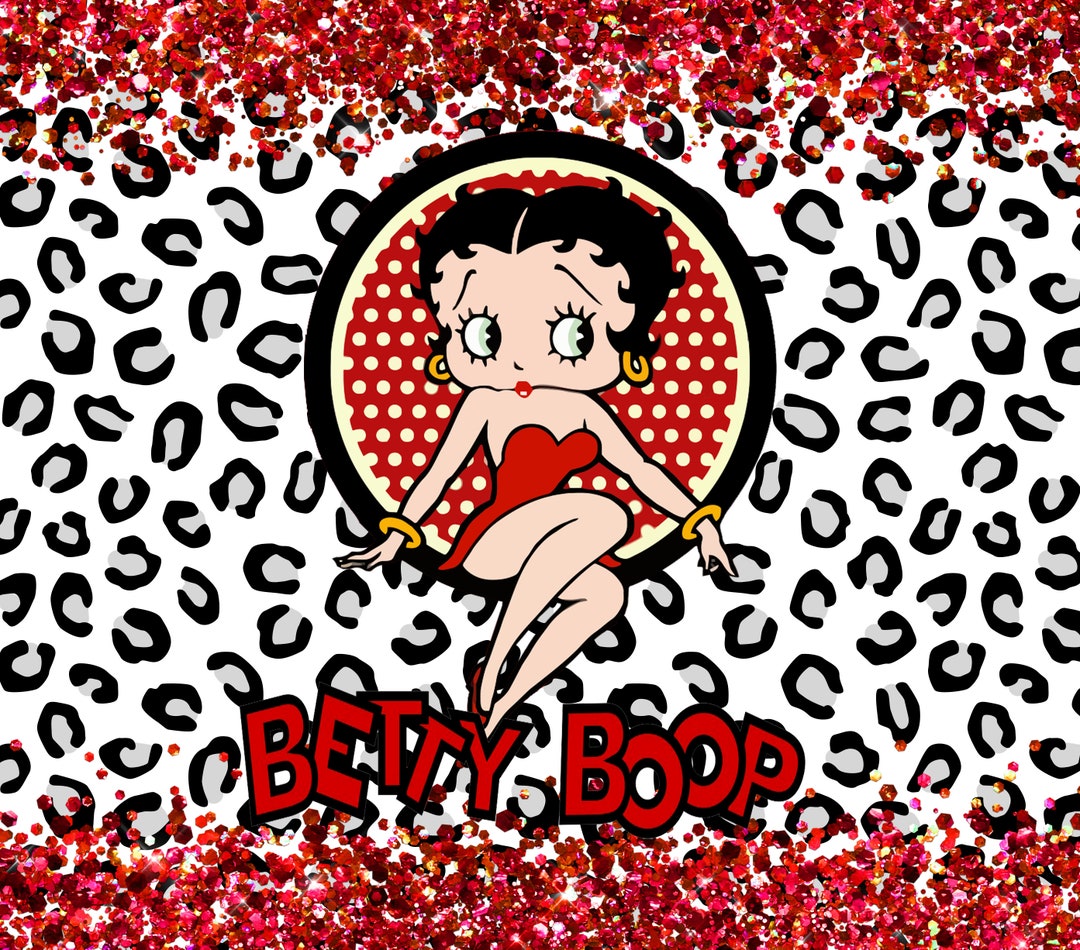 Betty Boop Tumbler Wrap