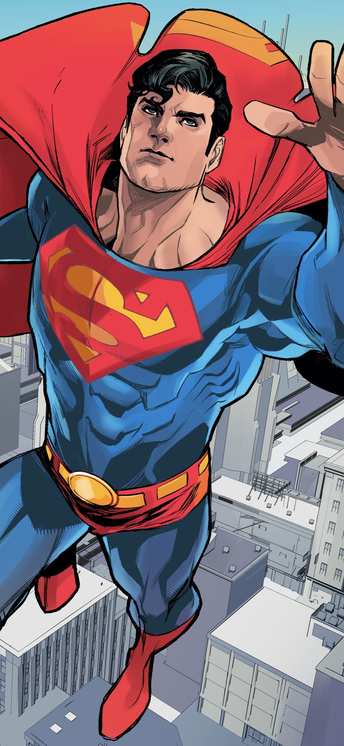Superman Comic Artwork 4k