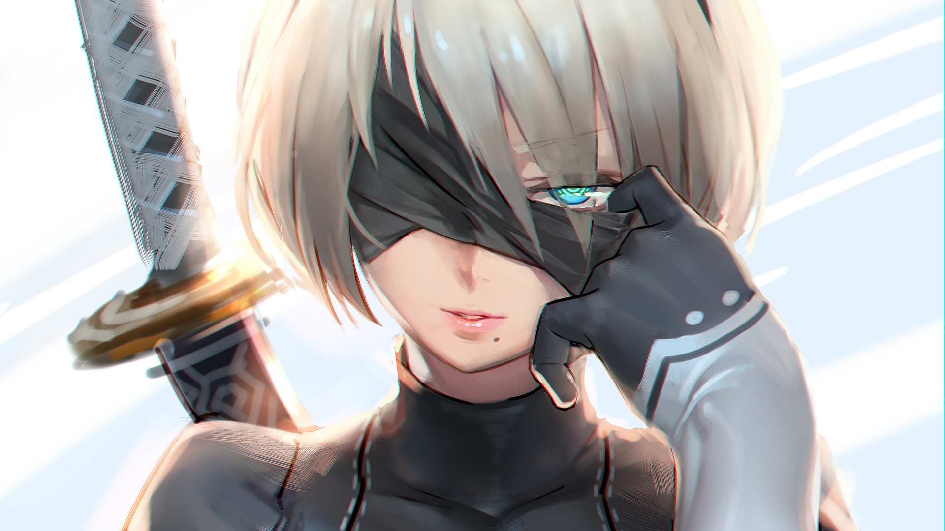 NieR: Automata YoRHa 2B HD Wallpaper