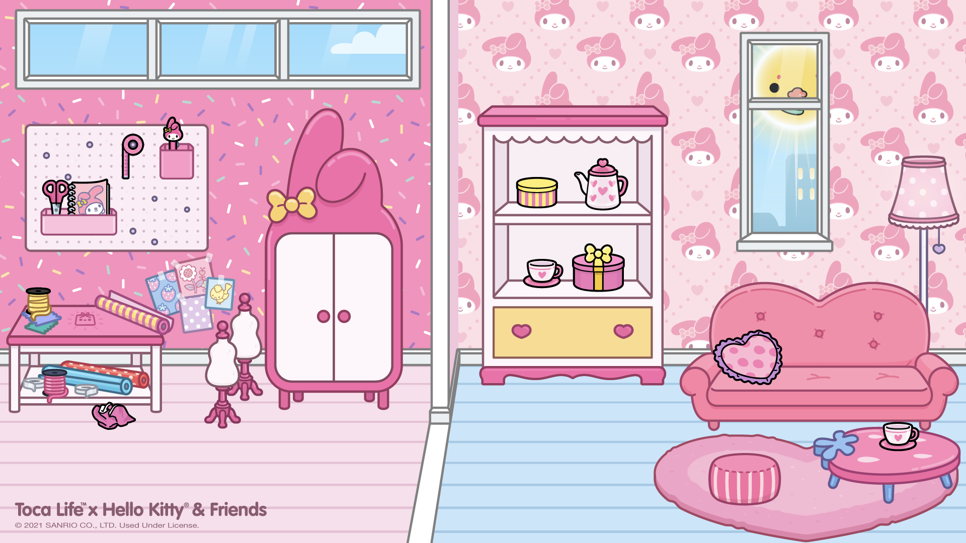 Toca Life x Hello Kitty and Friends