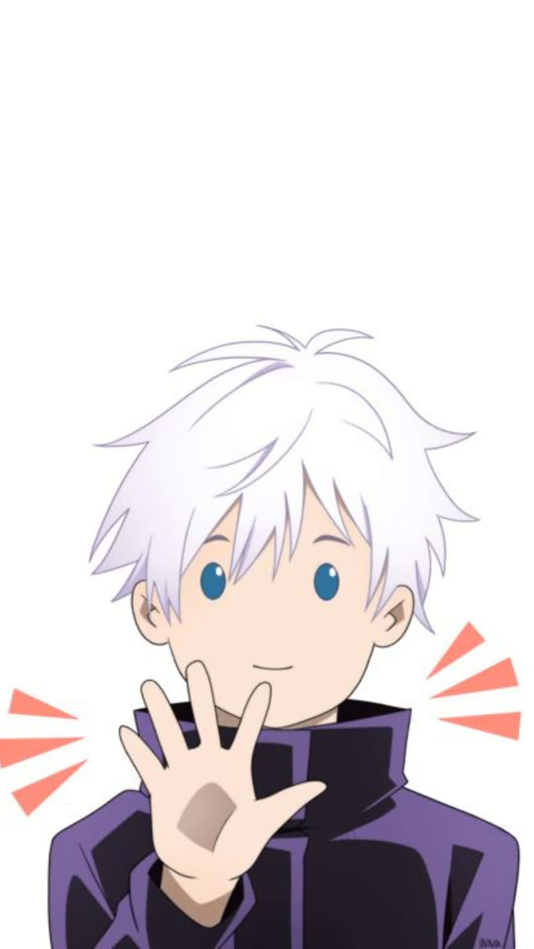 Gojo Funny Face Wallpaper