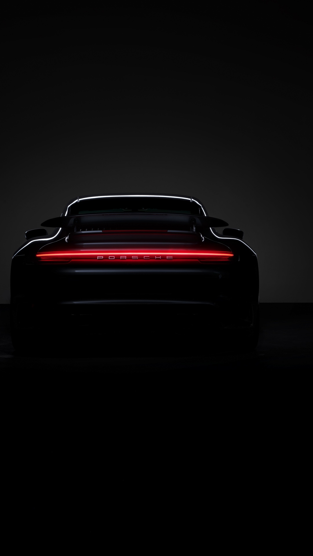 Porsche 911 Turbo S Wallpaper 4K, Black