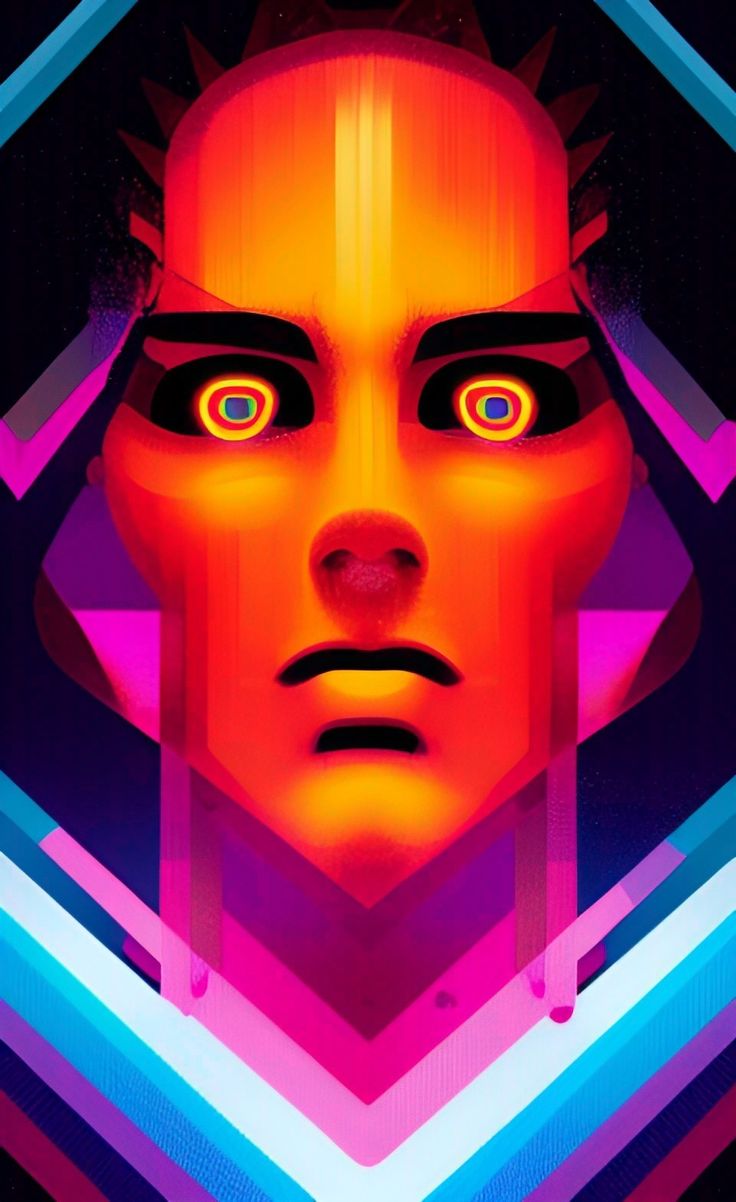 Y2K Cyber PFP Aesthetic. A.I Art Wallpaper