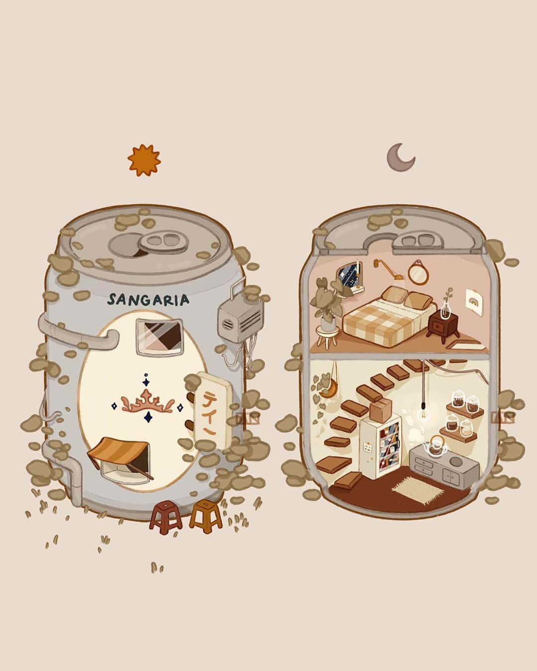 Download Image Cozy Home in the Country