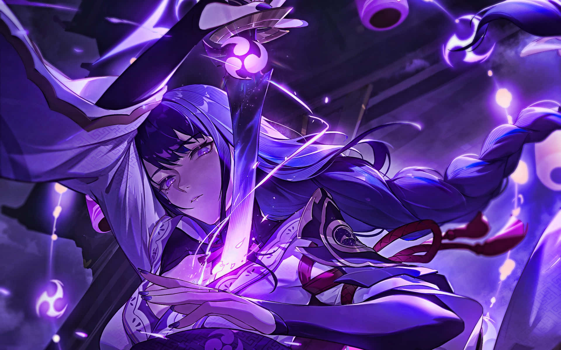 Baal Genshin Impact Wallpaper