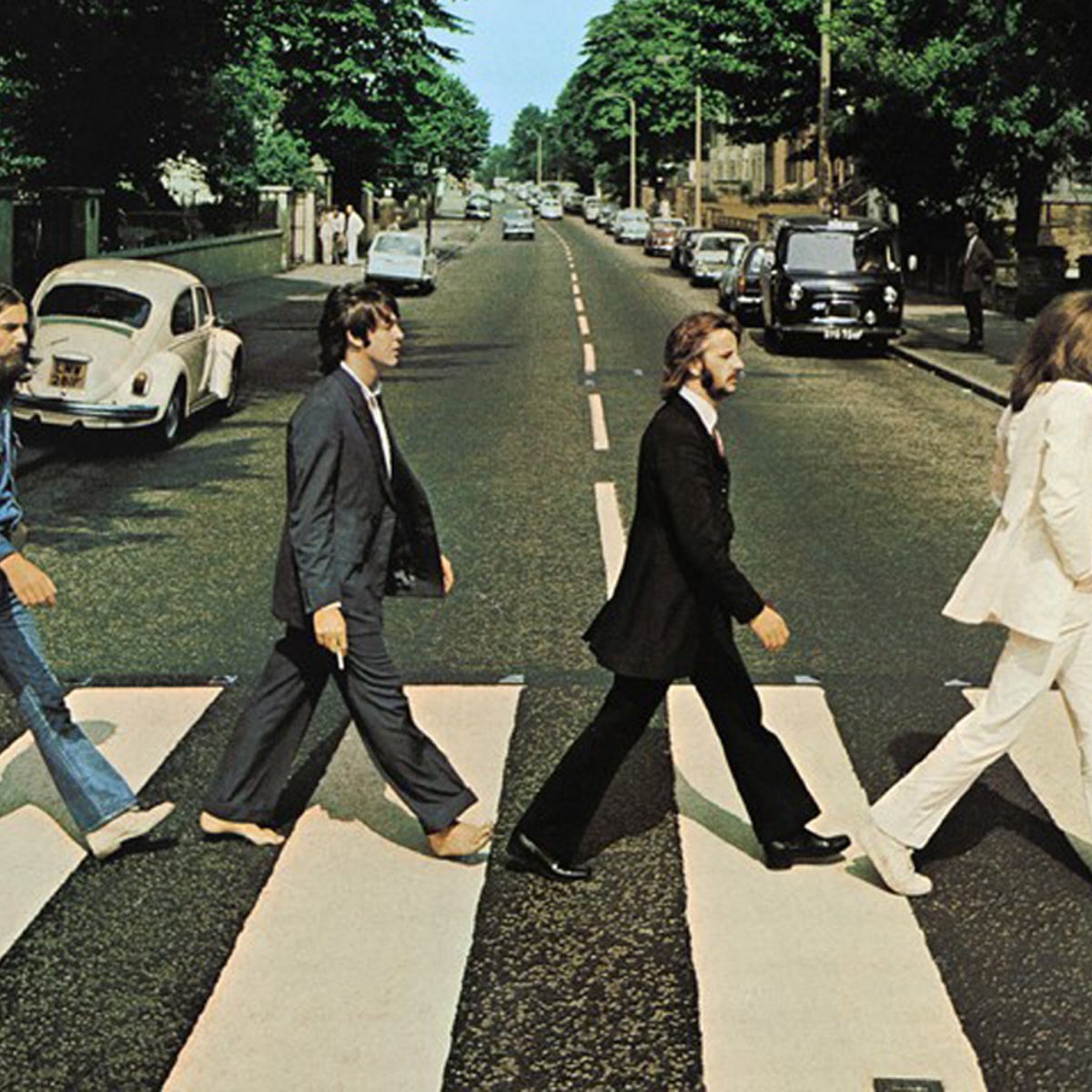 Beatles Abbey Road crossing: On