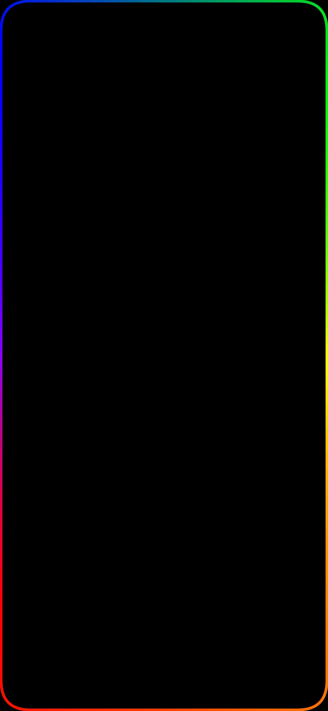 Rainbow border wallpaper for our people