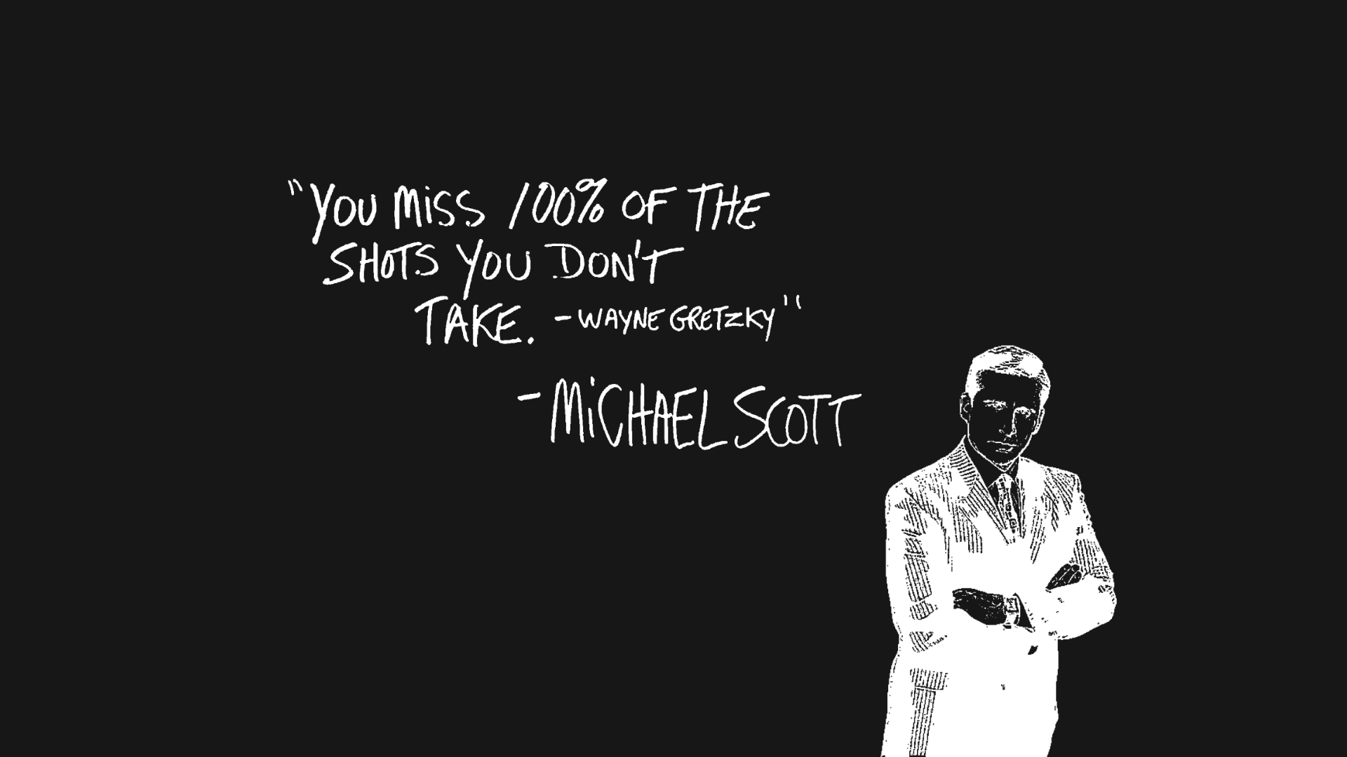 Michael Scott Inspirational Wallpaper