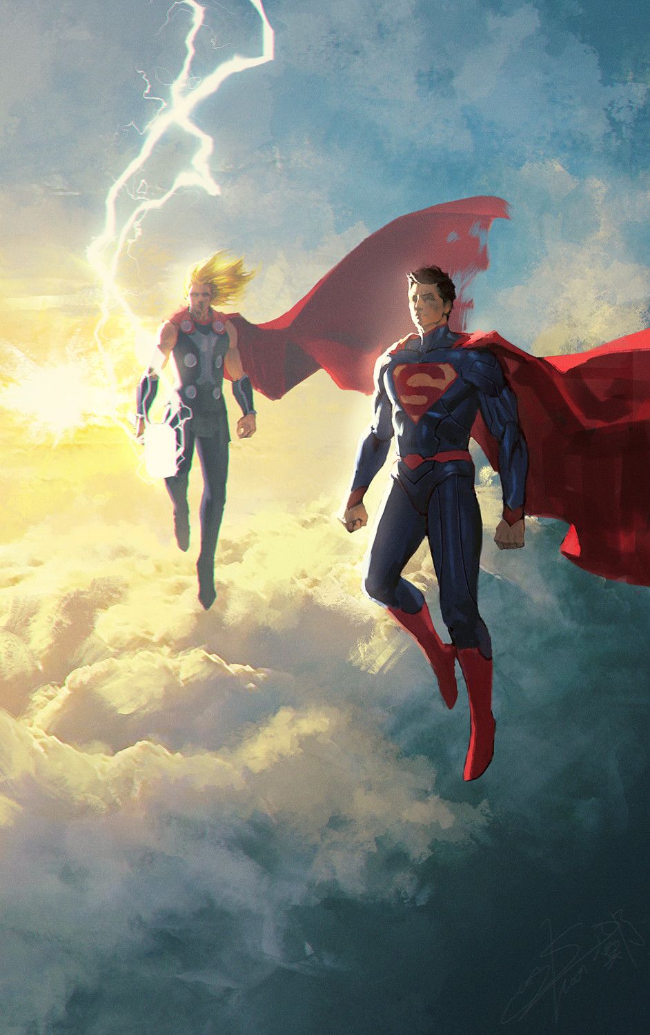 Superman & Thor, jeong seong hun