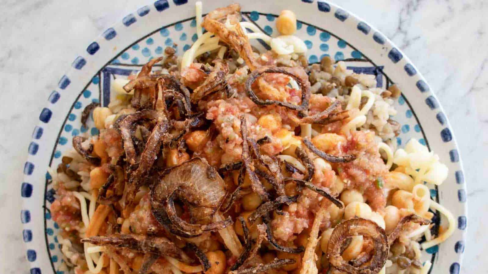 Traditional Egyptian Food Dishes