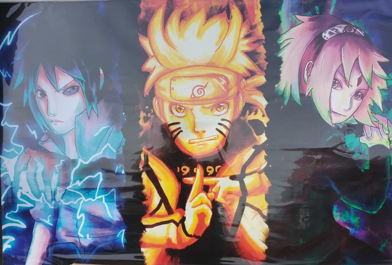 Naruto Team 7 Anime Poster