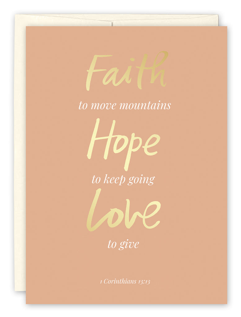 Faith Hope Love