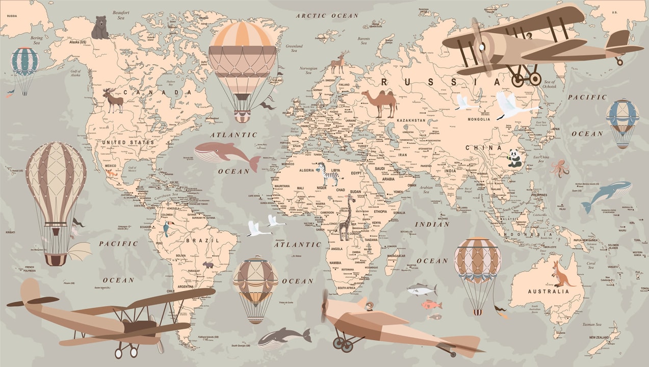 Extraordinary Map Wallpaper for 2024