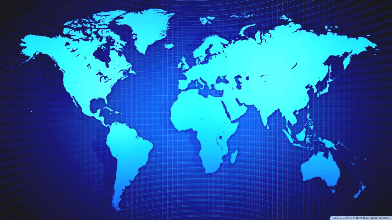 World Map HD Wallpaper