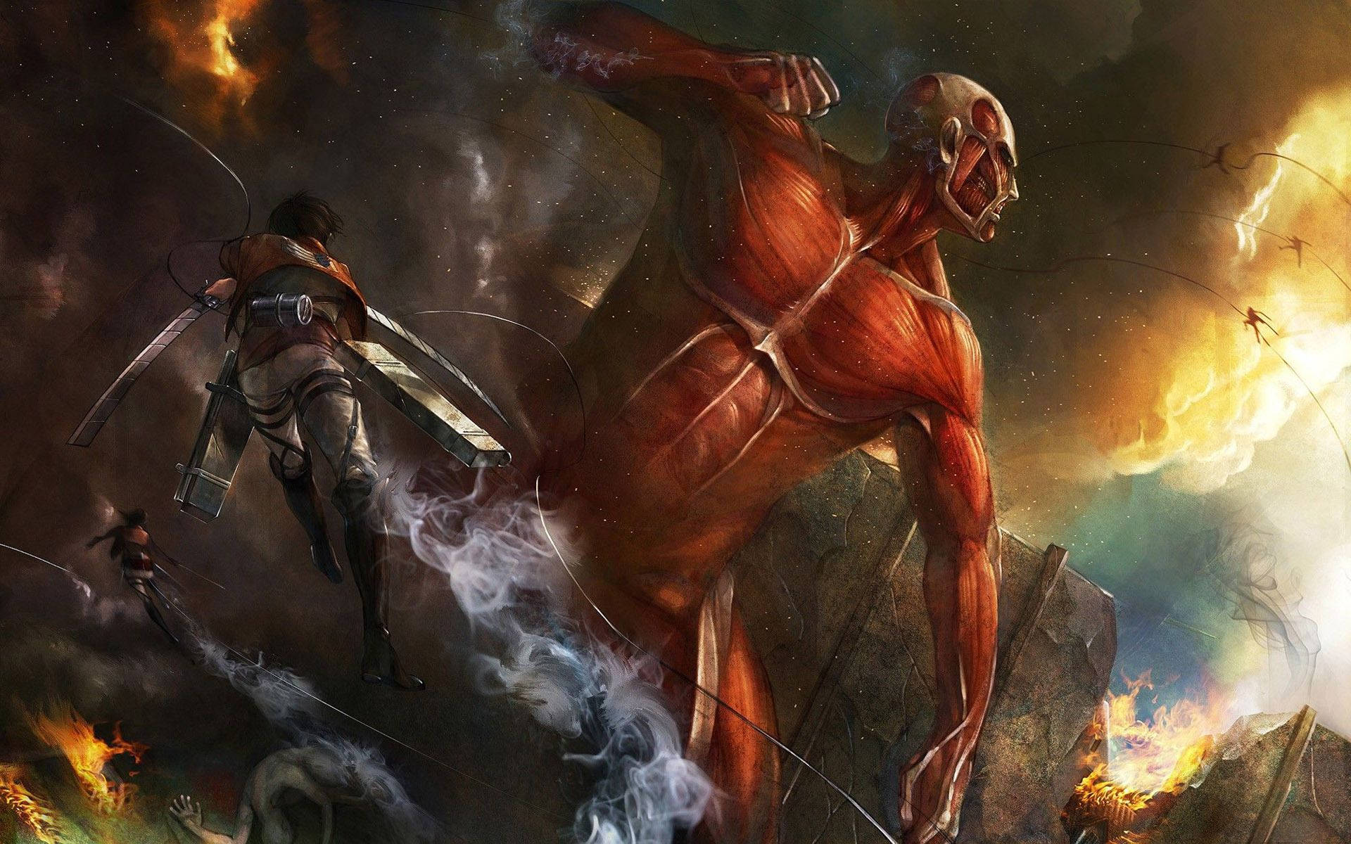 Download Attack On Titan Wallpaper