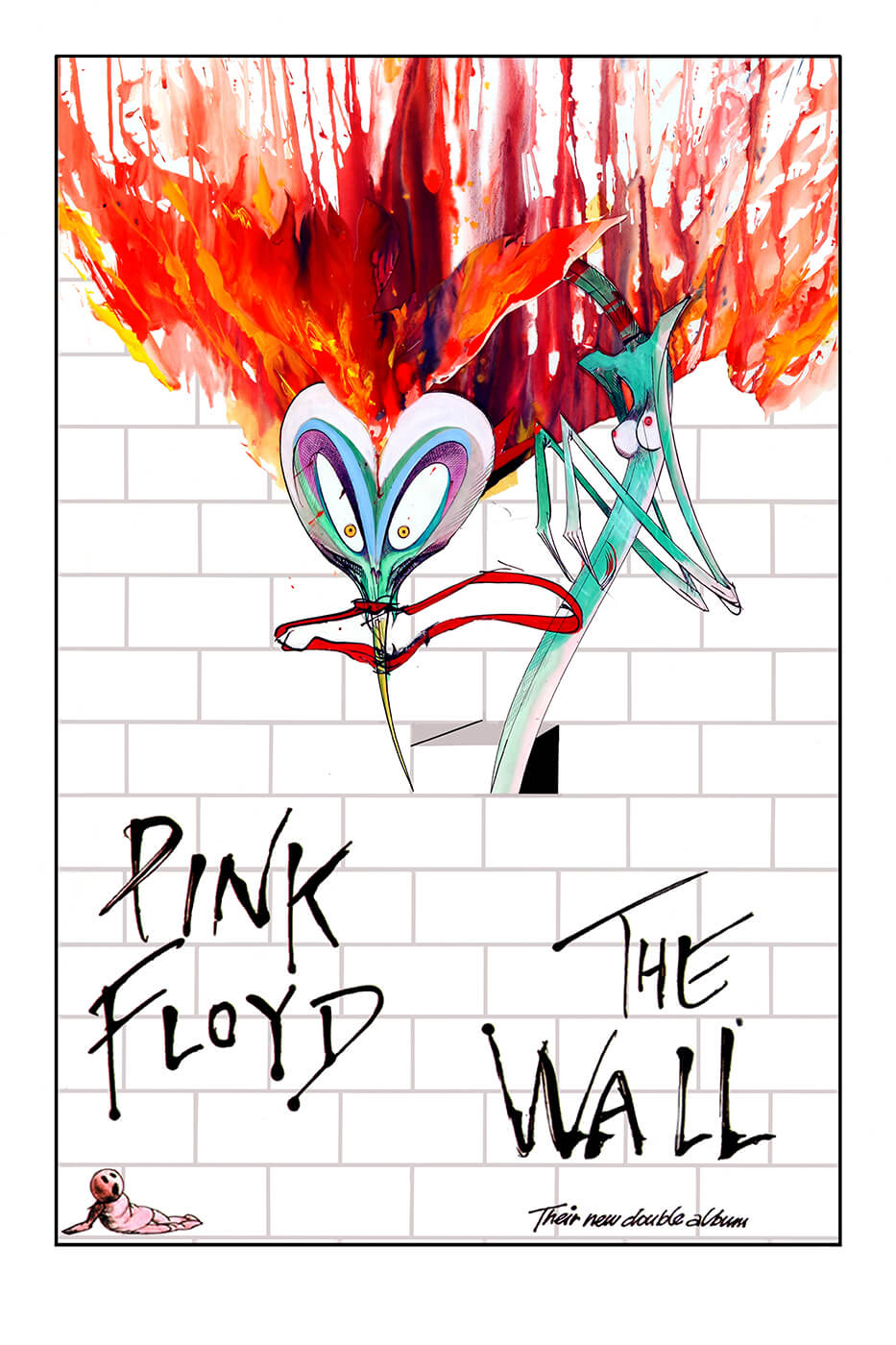 Pink Floyd The Wall Album Poster