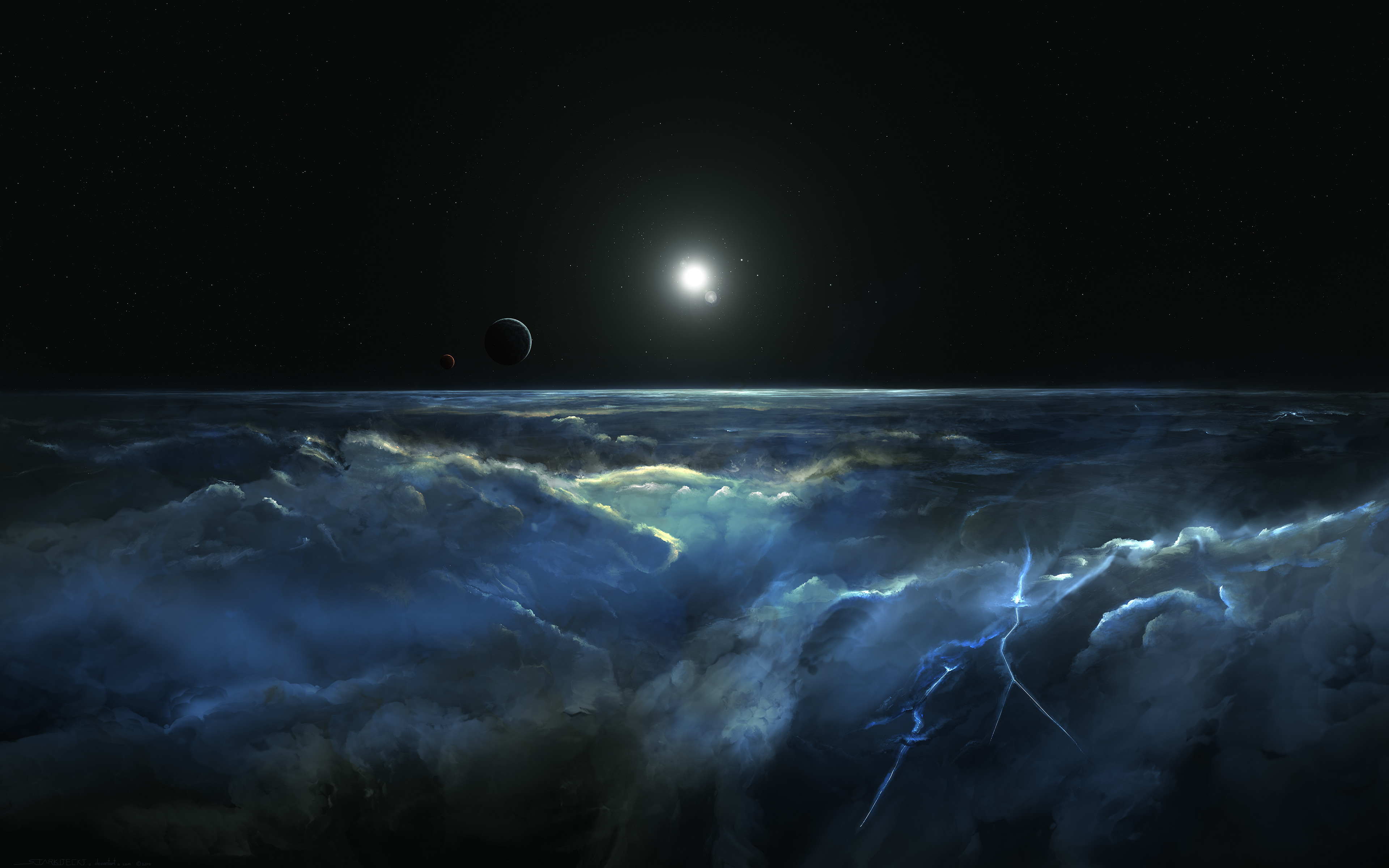 Atmosphere, Cosmos, Planetscape, 646867