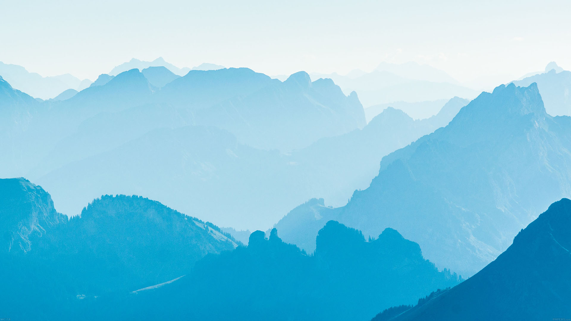 Wallpaper Blue Mountains Wallpaper