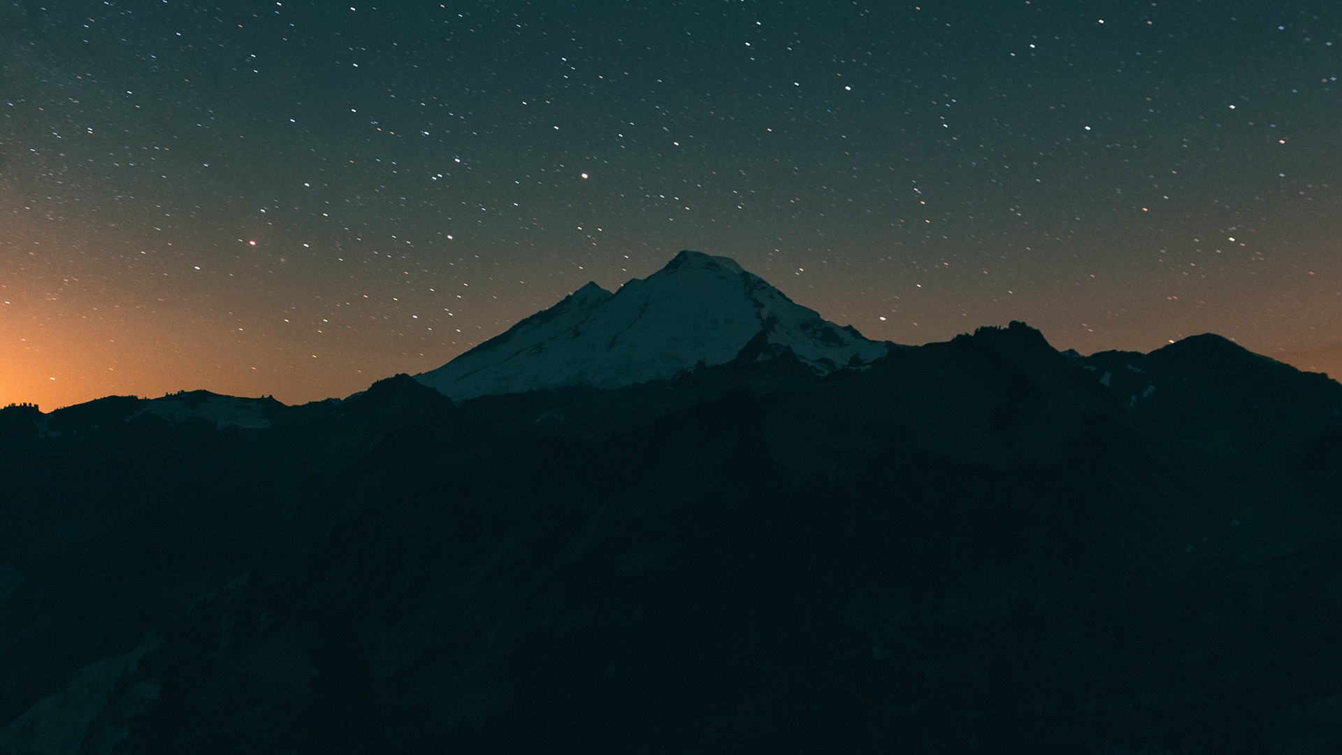 Mountain Night Wallpaper