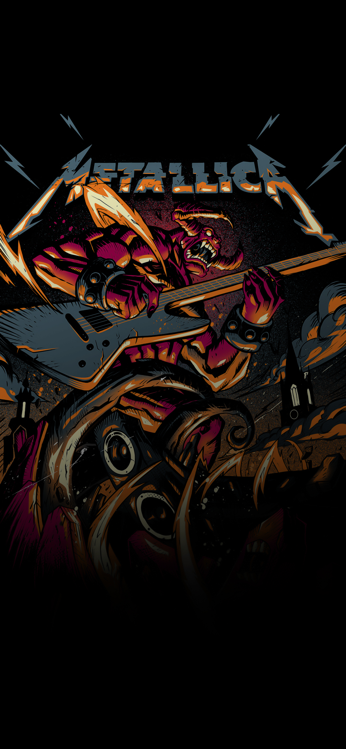 Metallica HD wallpaper for phone