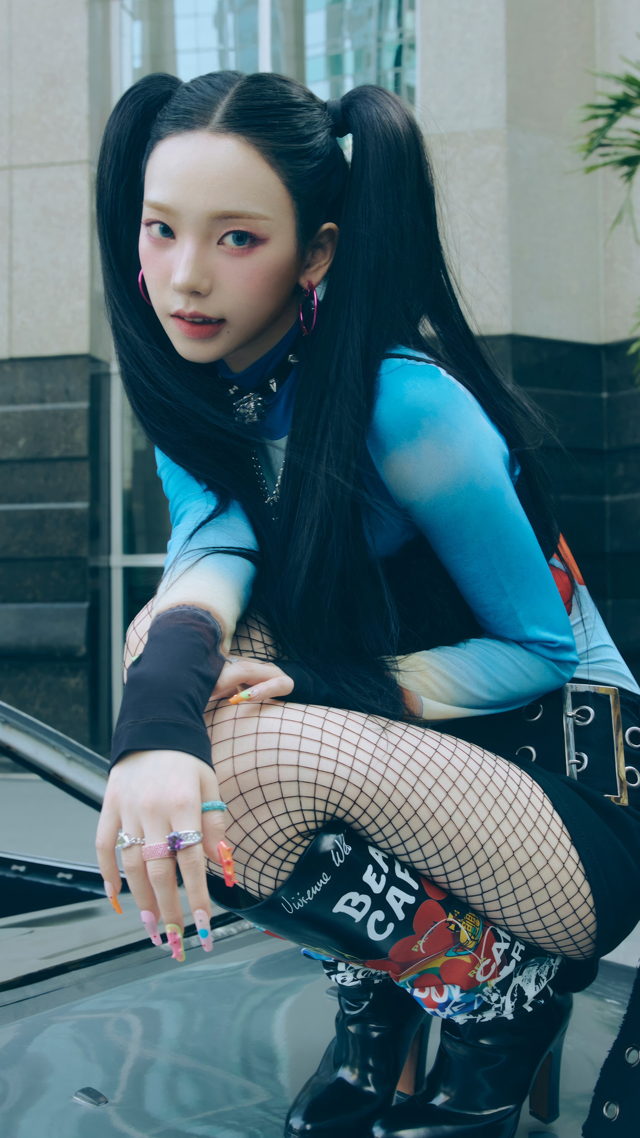 Karina Aespa Supernova 4K Wallpaper