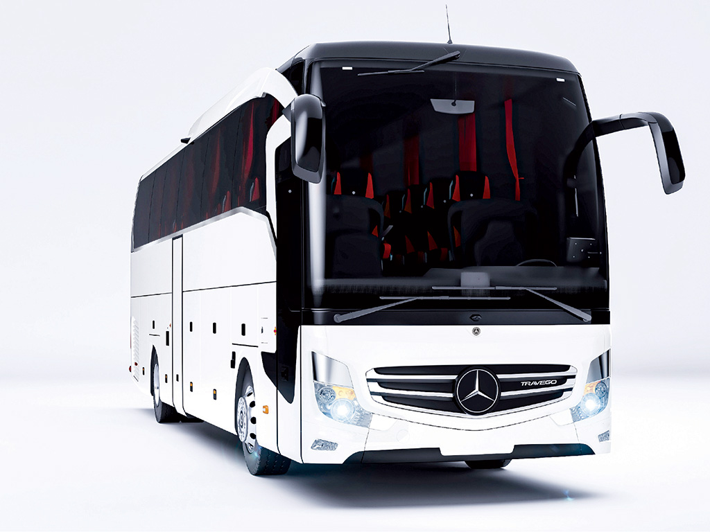 Mercedes Benz Travego: Driving Safe